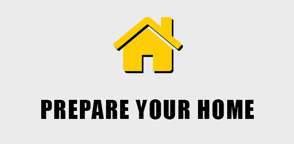 Home Icon: Prepare your home