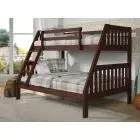 Twin&Full Mission Cappuccino Bunkbed