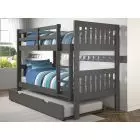 Twin&Twin Mission Bunkbed with Trundle