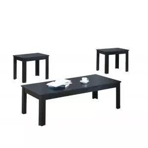 Black 3-Piece Table Set