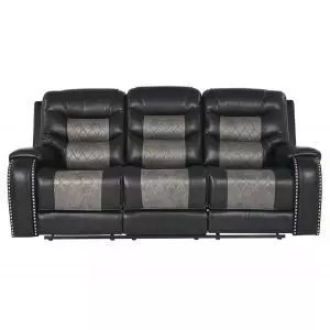 Silverado Gray Dual Motion Sofa