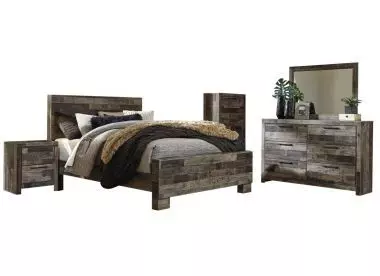 Derekson Gray 6-Piece Queen Bedroom Set
