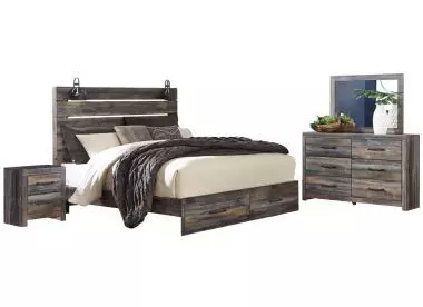 Drystan 7-Piece King Storage Bedroom Set