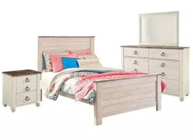 Willowton 6-Piece Full Bedroom Set