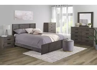 Alabaster Oak 6-Piece Bedroom Set