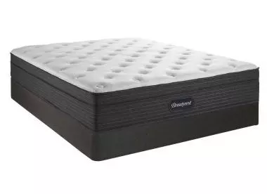 Monaco Plush Cushion Top Queen Mattress Set