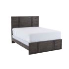 Alabaster Oak Queen Bed Panel Bed