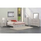 Aurora Oak 6-Piece Storage Bedroom Set