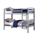 Grey Twin&Twin Bunk Bed