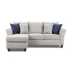 Cayman Silver 2-Piece Sectional