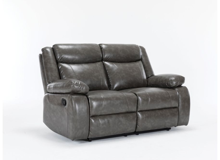 Port Salem Grey Motion Loveseat