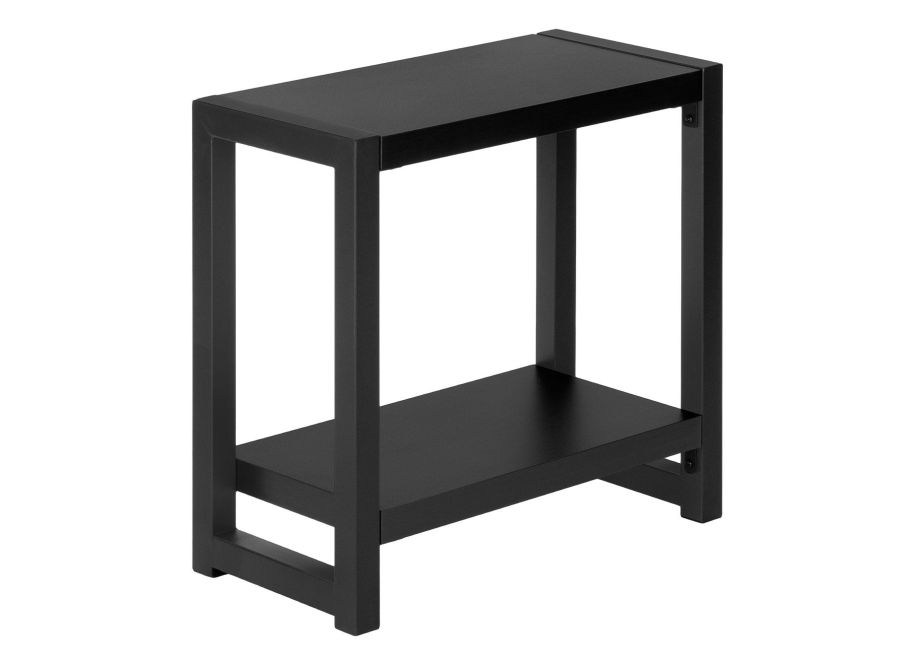 Black Accent Table Living Rooms Surplus Furniture   2081bk Angle 