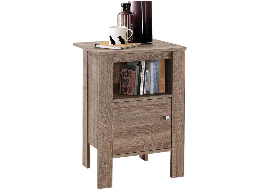 Dark Taupe Night Stand With Storage Home D Cor Surplus Furniture   2136dt05 Clip 1200x865 