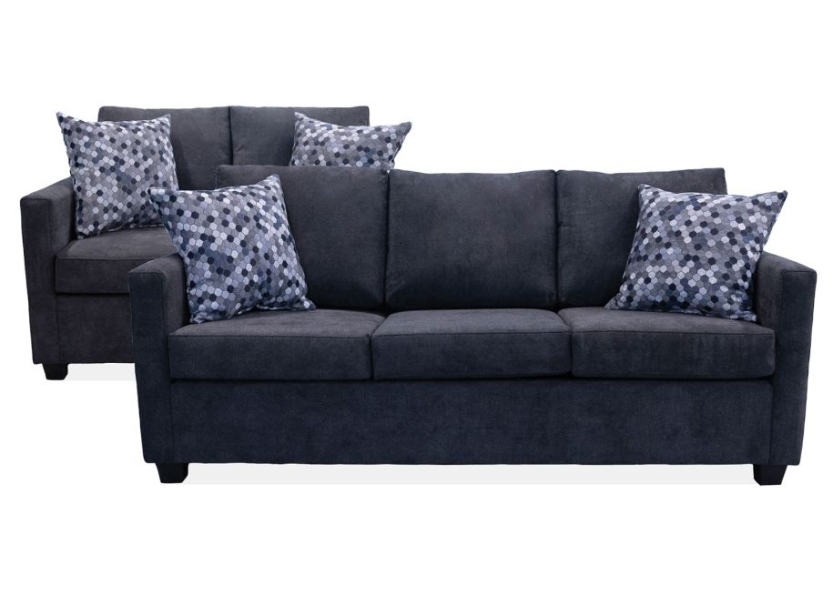 Kirkland Midnight Sofa & Loveseat