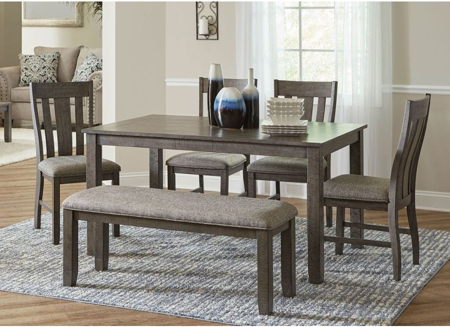 stratford hayden gray dining set