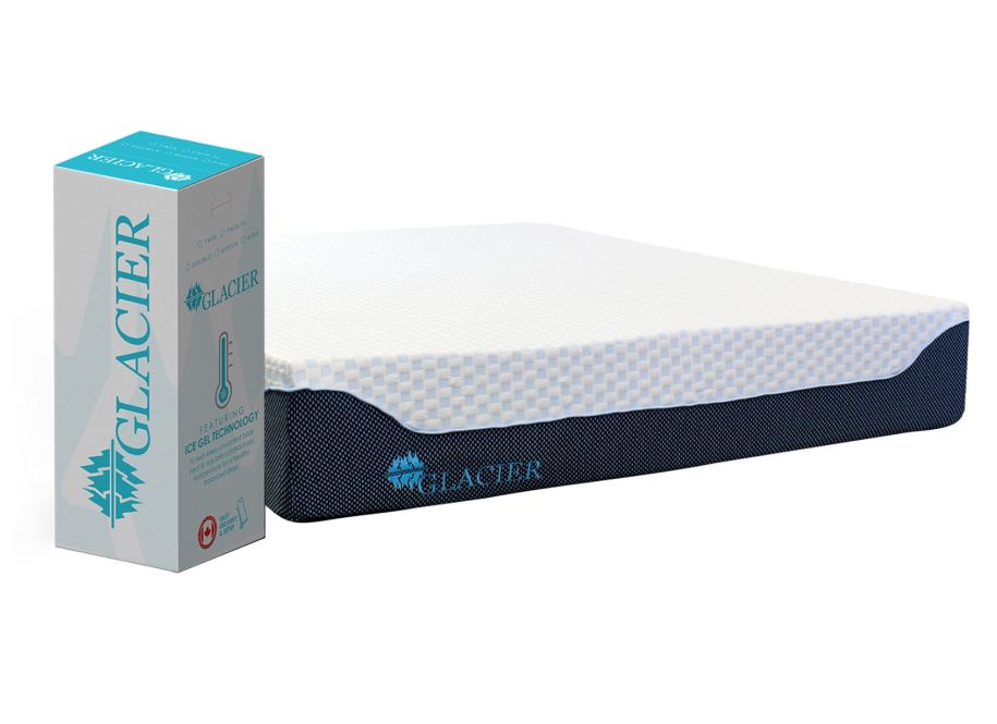 Glacier Gel Infused Memory Foam King Mattress