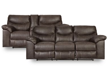 Boxberg Teak Reclining Sofa & Loveseat
