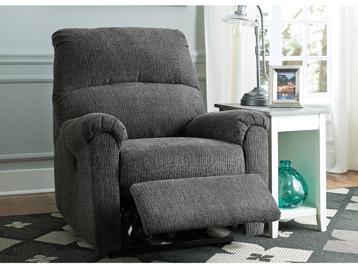 Mcteer charcoal store power recliner