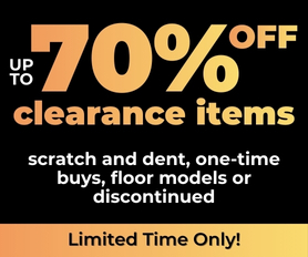 Save Up to 70% Off Clearance