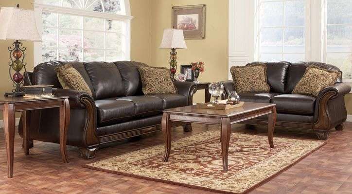 Ashley Montgomery Mocha Sofa and Loveseat!